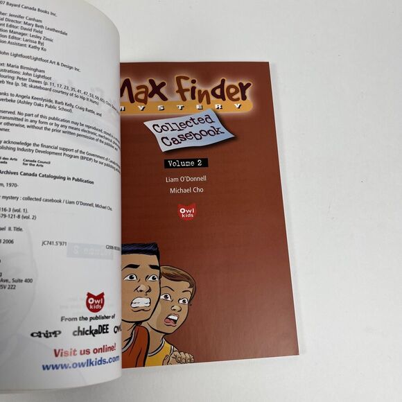 Max Finder Mystery Collected Casebook Volume 2 and 3 - NEW paperback edition - Picture 4 of 11